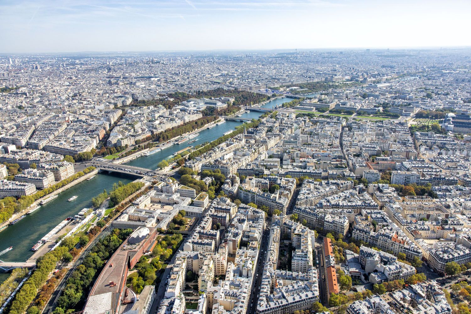 View from Eiffel Tower Summit