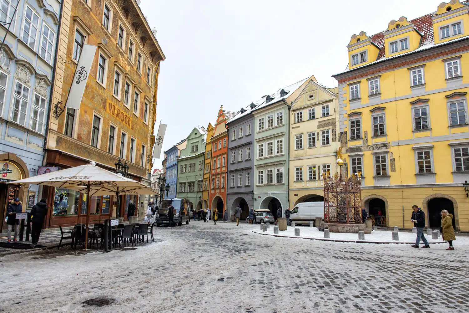 Colorful Buildings in Prague