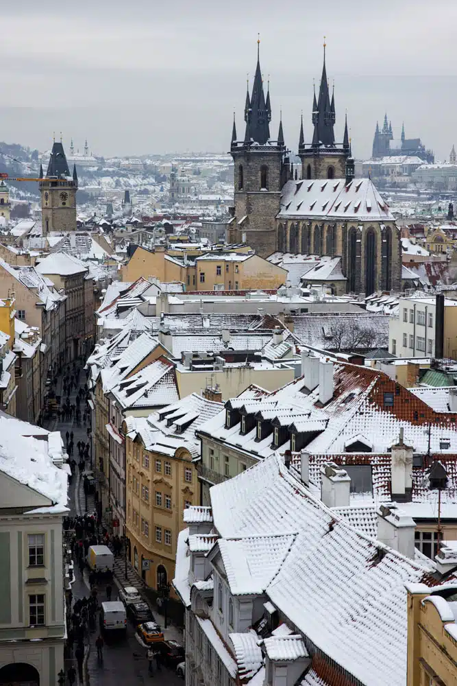 Powder Tower View Prague