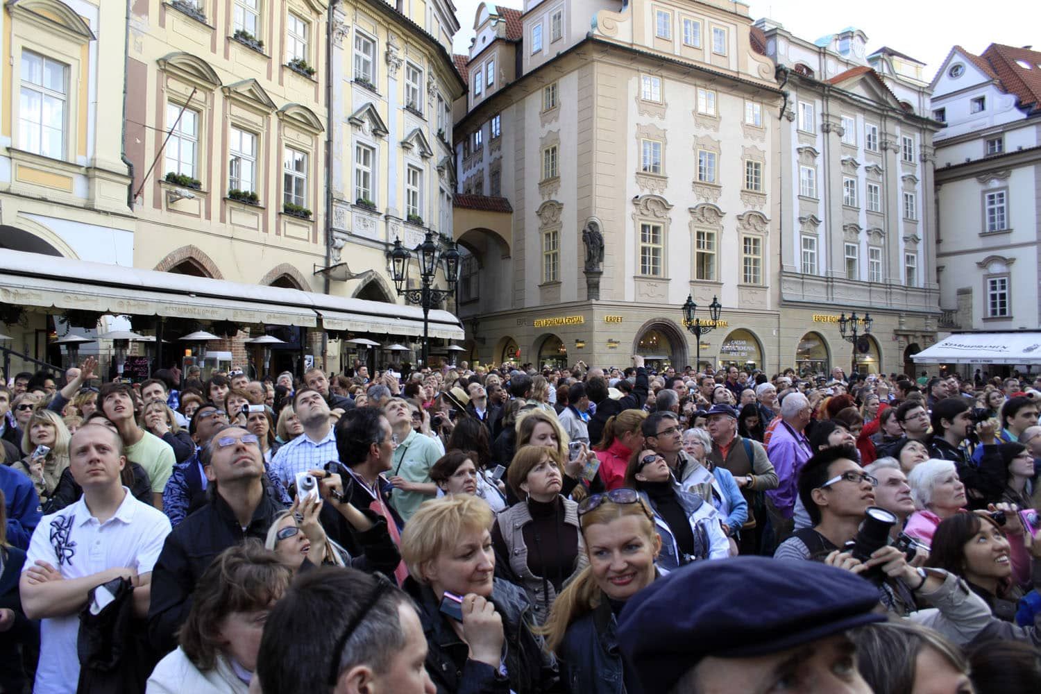 Prague Crowd