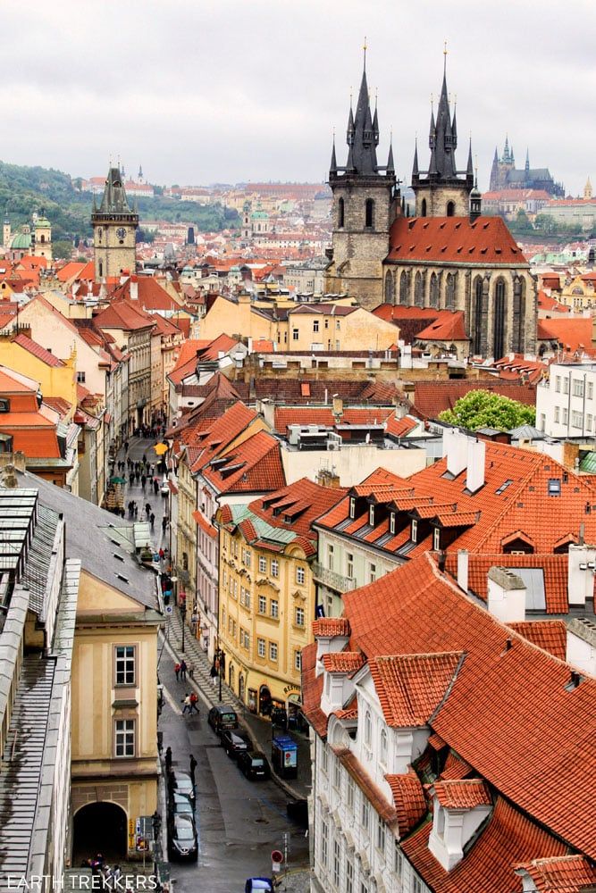 Prague Powder Tower View