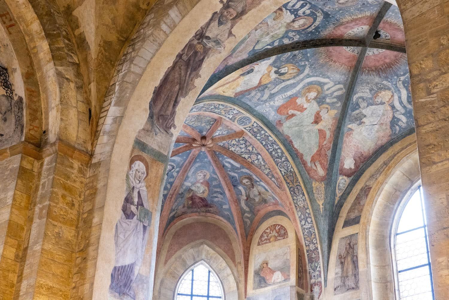 St Georges Basilica Frescoes