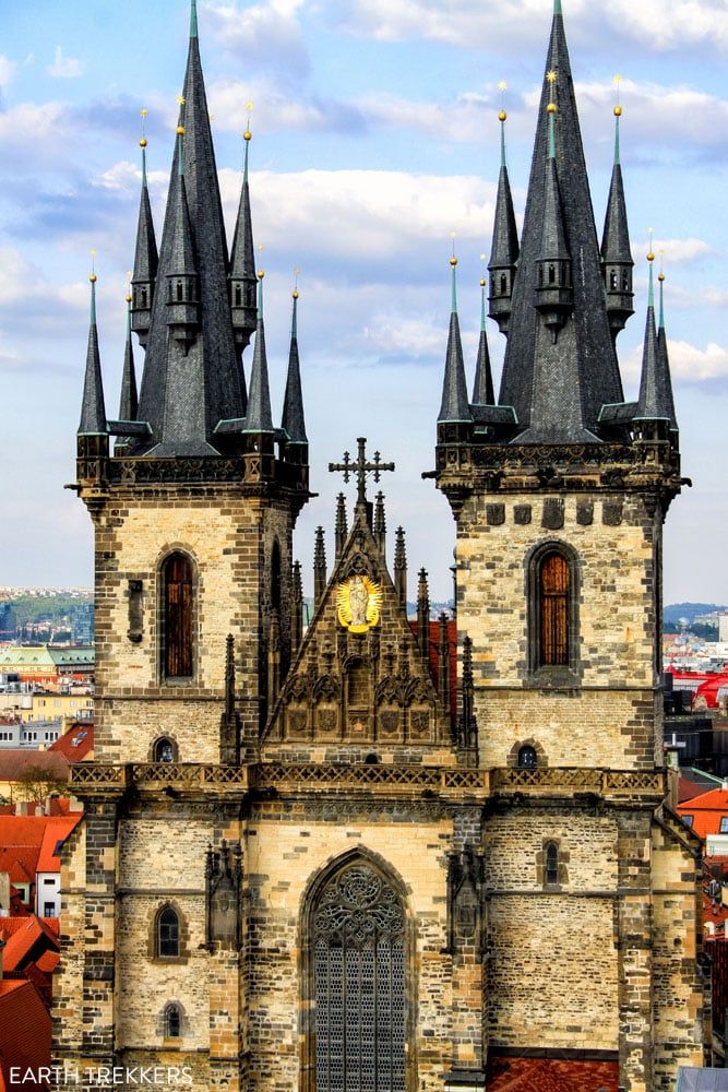 Tyn Church Prague | 2 days in Prague itinerary