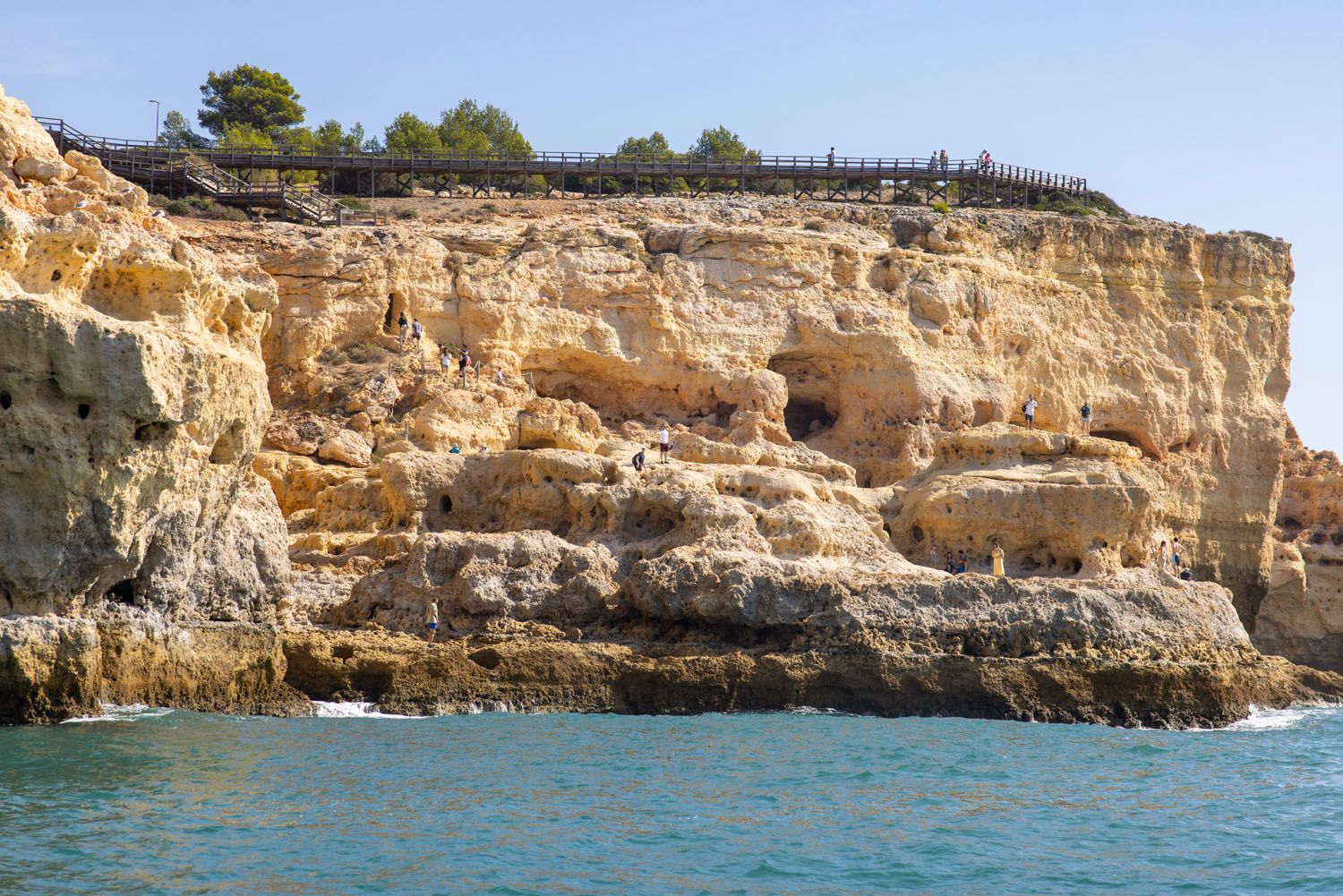 Algar Seco on Boat Tour