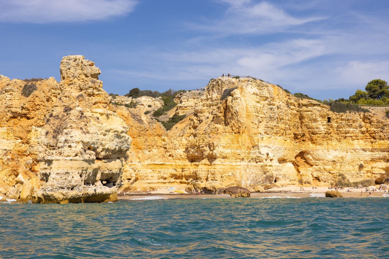 Marinha Beach from Boat Tour