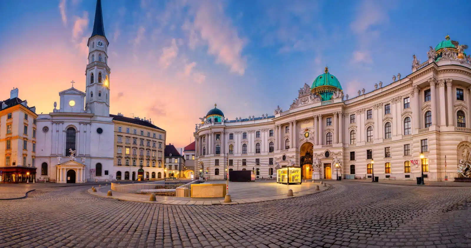 Vienna skyline and historic center