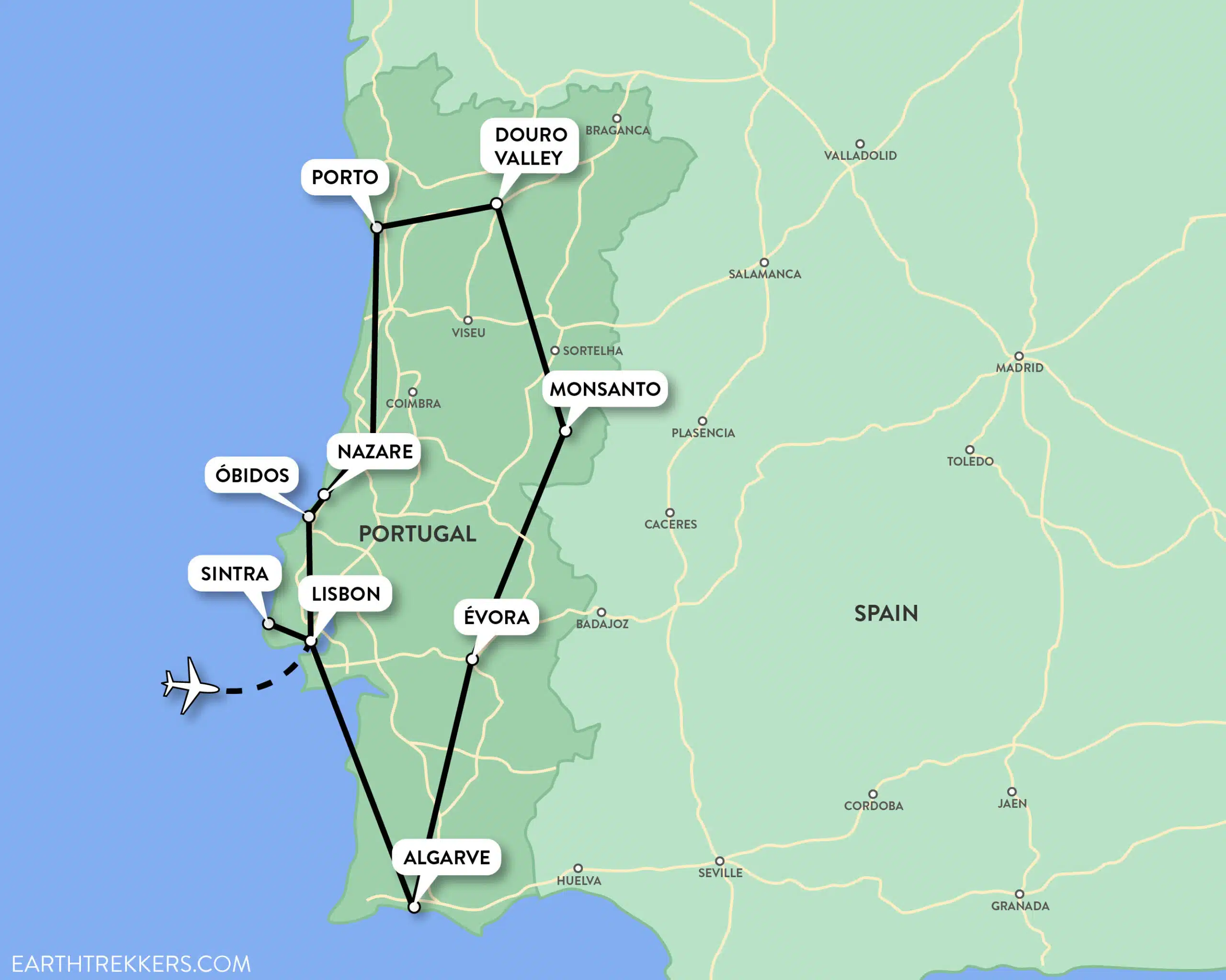 Two Weeks In Portugal Itinerary With Without A Car