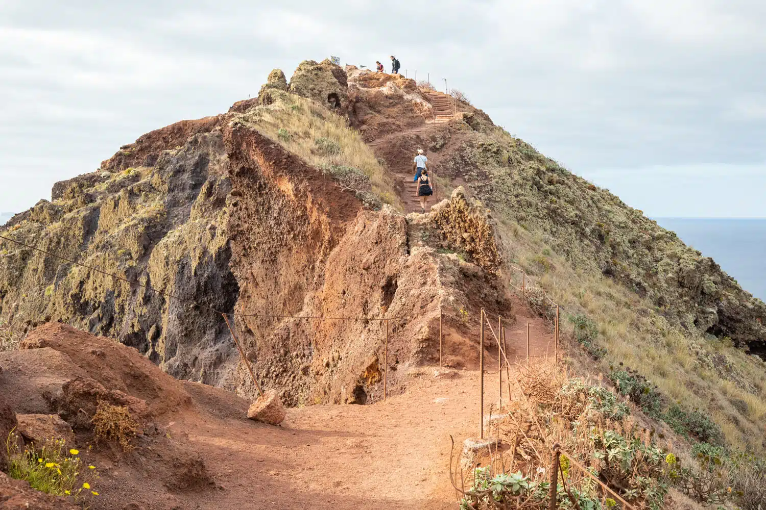 Vereda da Ponta de São Lourenço Final Climb