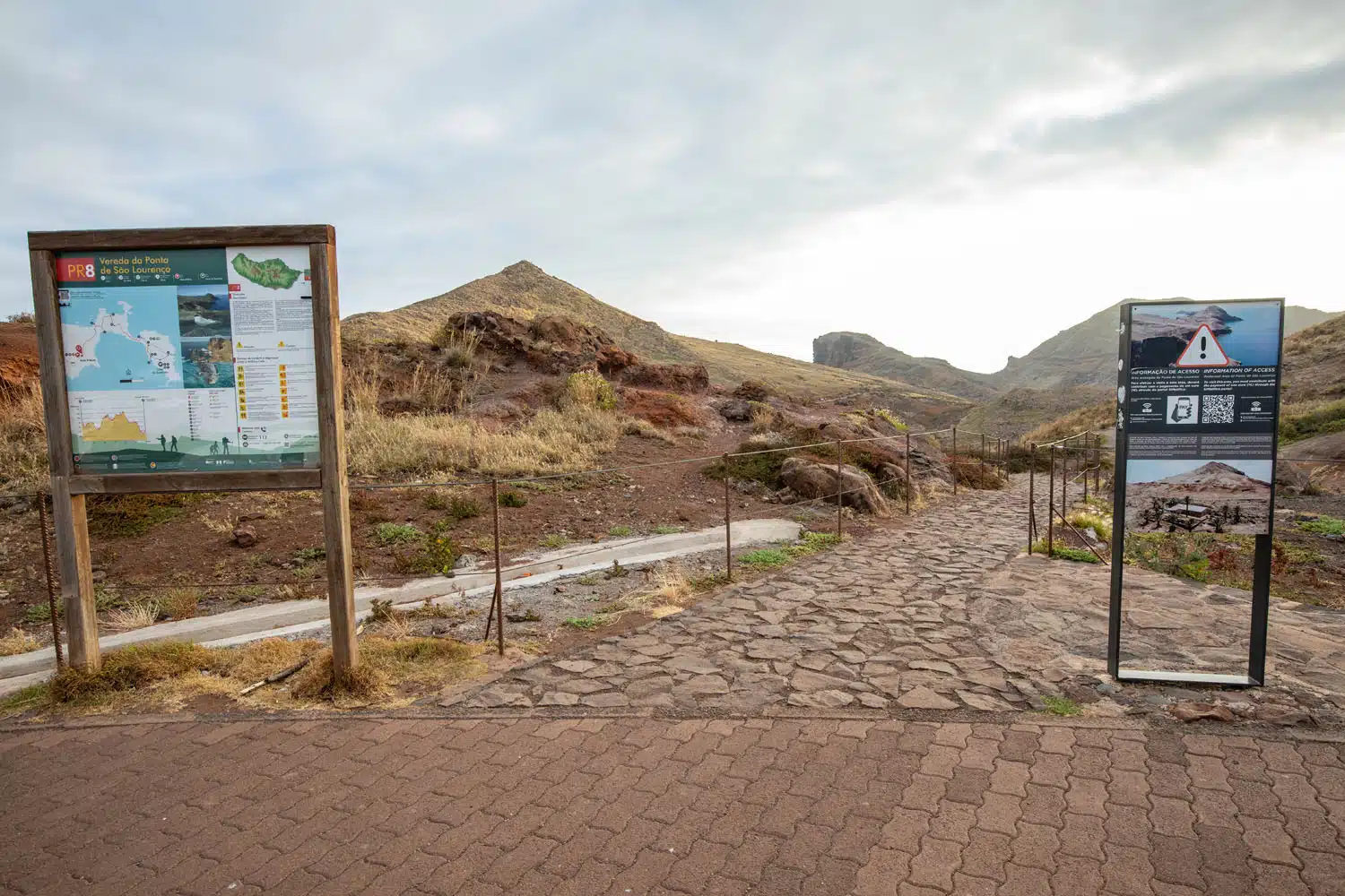 Vereda da Ponta de São Lourenço Trailhead