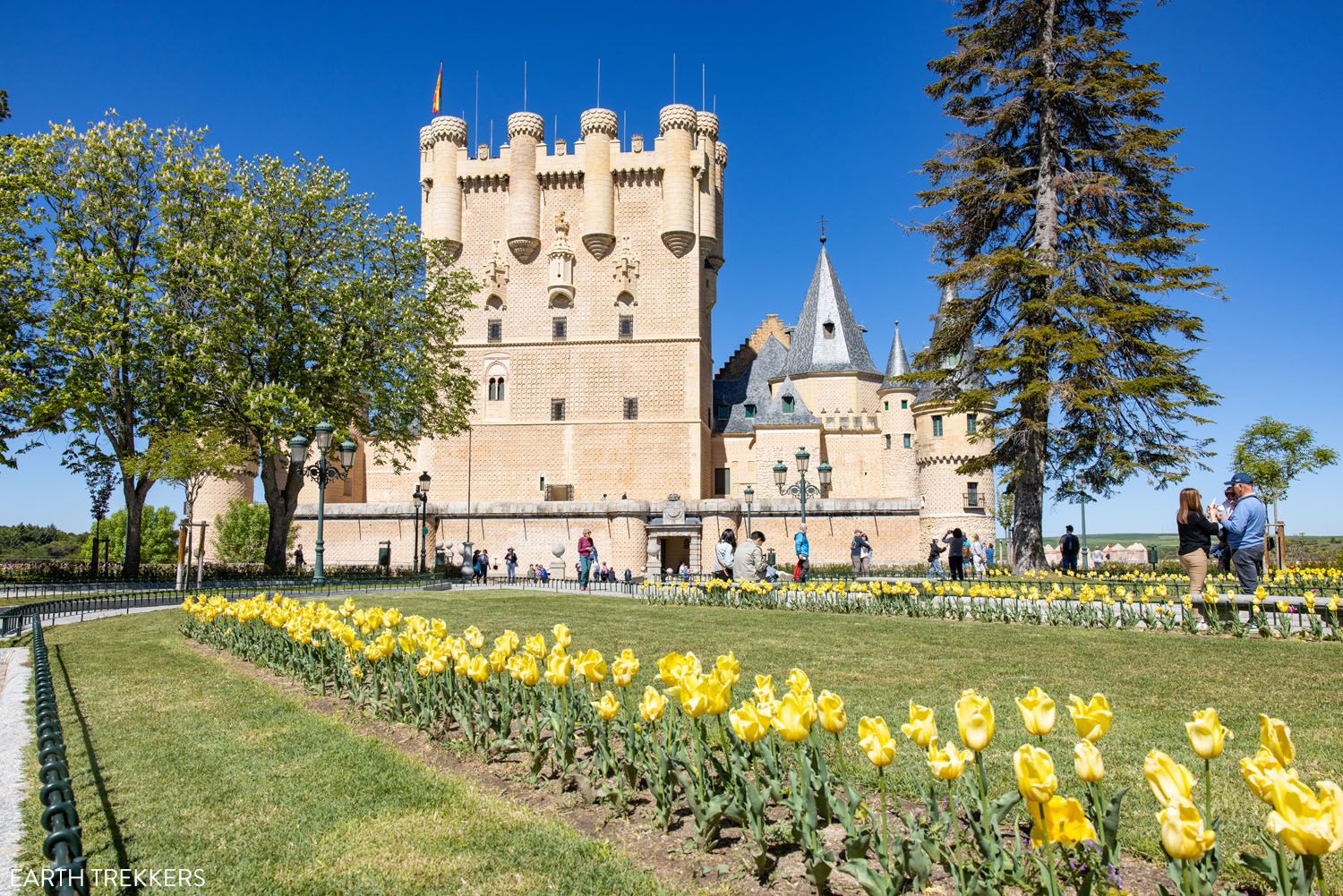 The Alcaฬzar of Segovia