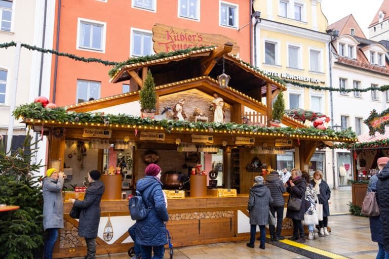 Christmas market in regensburg