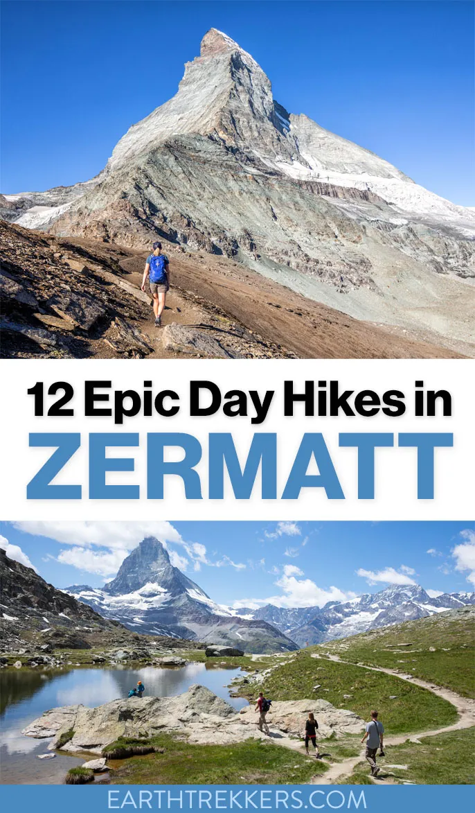 Best Hikes Zermatt Switzerland