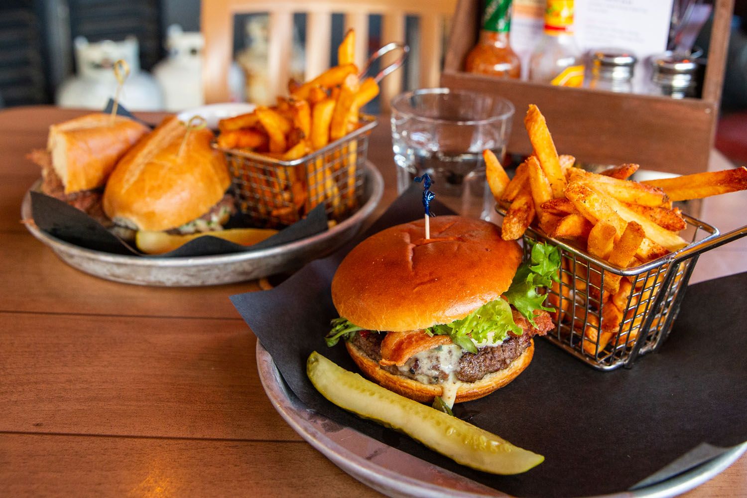 Burger and Fries