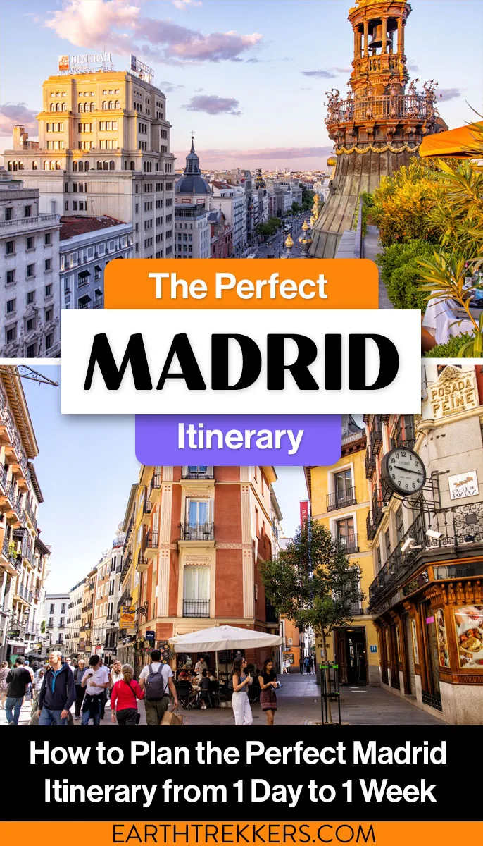 Madrid Spain Itinerary