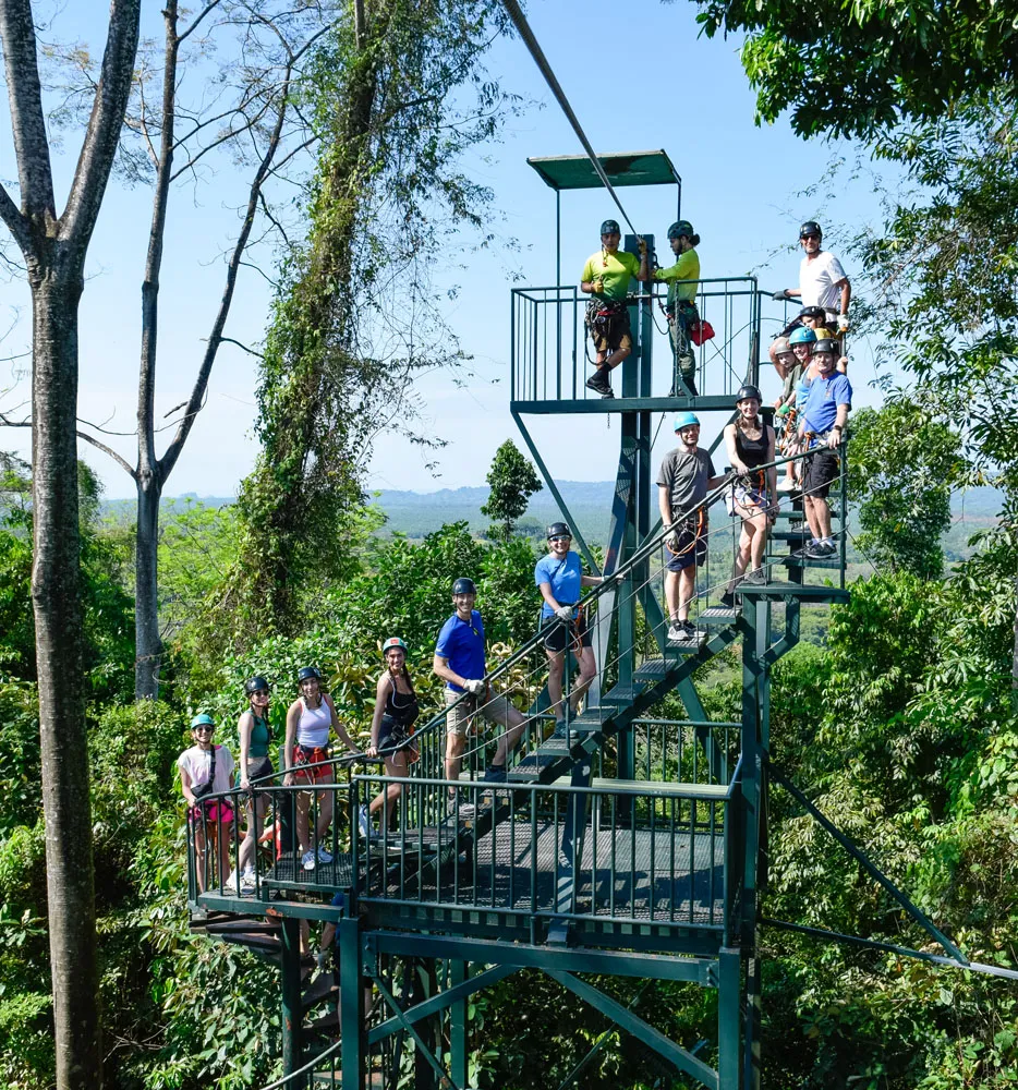 Ziplining Crew