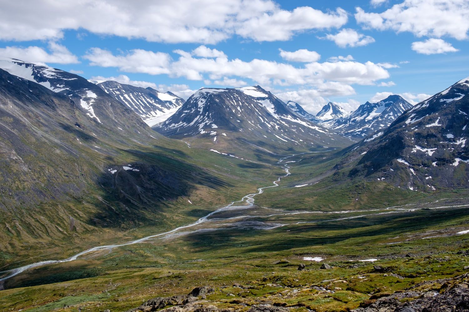 View from Galdhoppigen