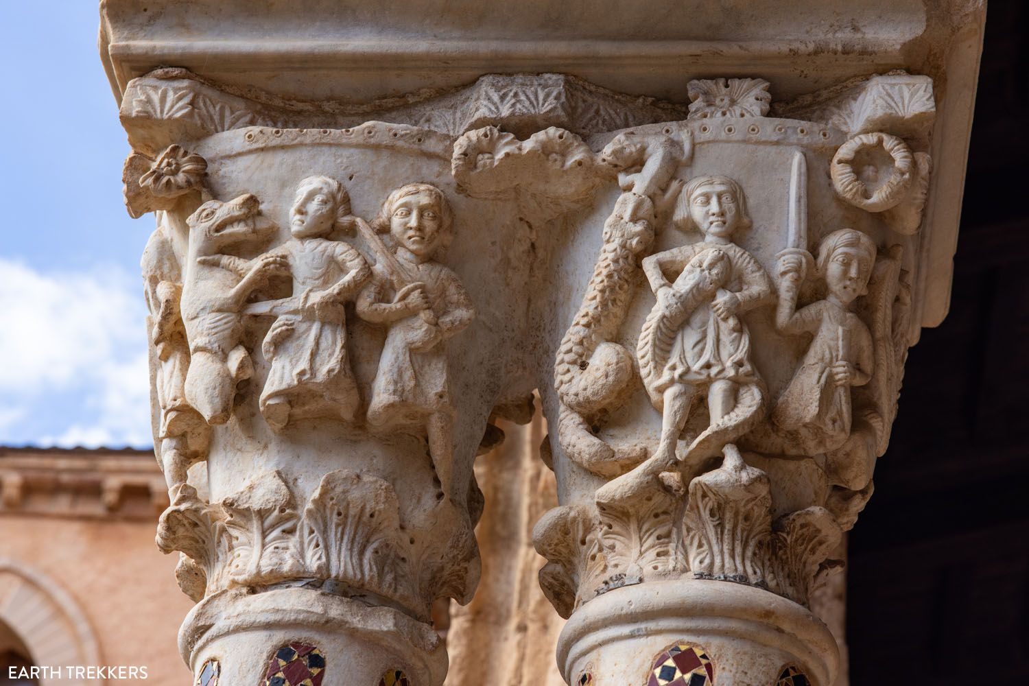 Benedictine Cloister Capital