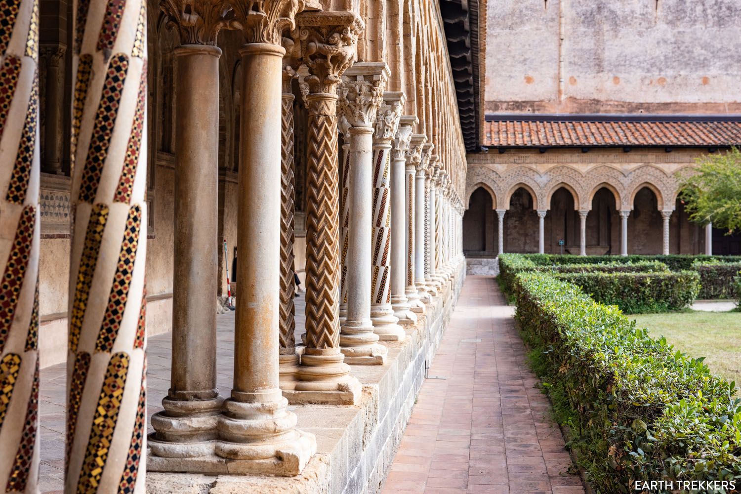 Benedictine Cloister Monreale Cathedral
