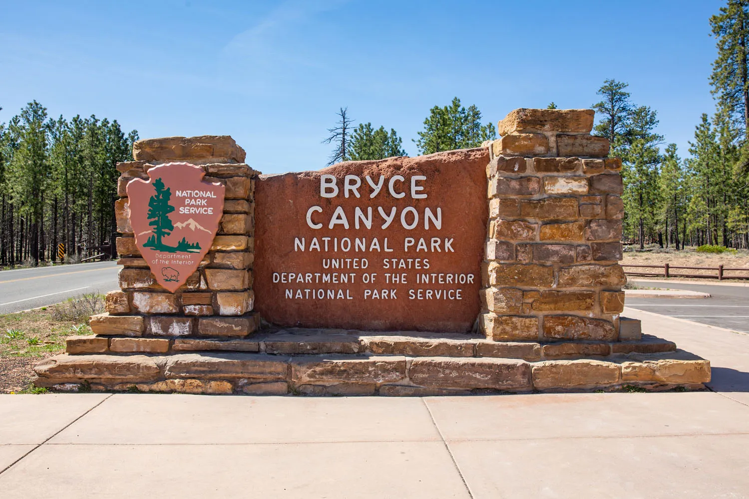 Bryce Canyon National Park Sign