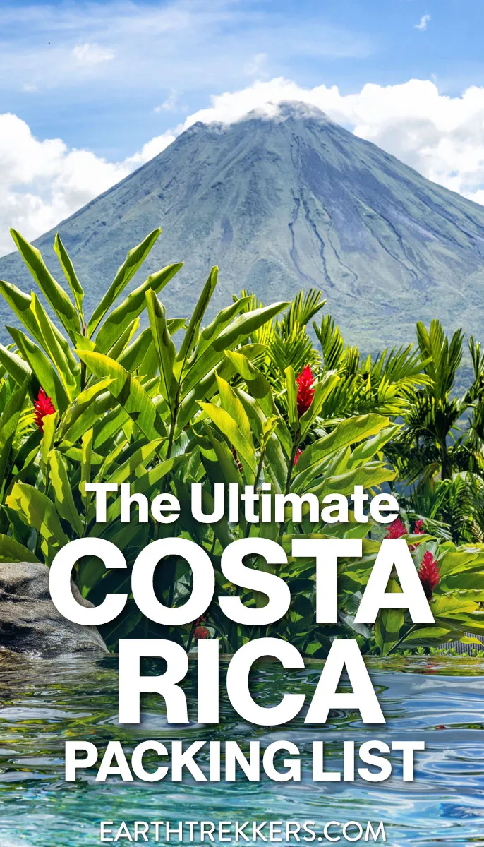 Detailed Costa Rica packing list, from what to wear to the best sunscreens and how to protect yourself from mosquitoes.