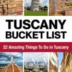 Best things to do in Tuscany: Florence, Pisa, Montalcino, Montepulciano, Pienza, Siena, San Gimignano, and much more.