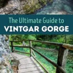 Vintgar Gorge Lake Bled Slovenia