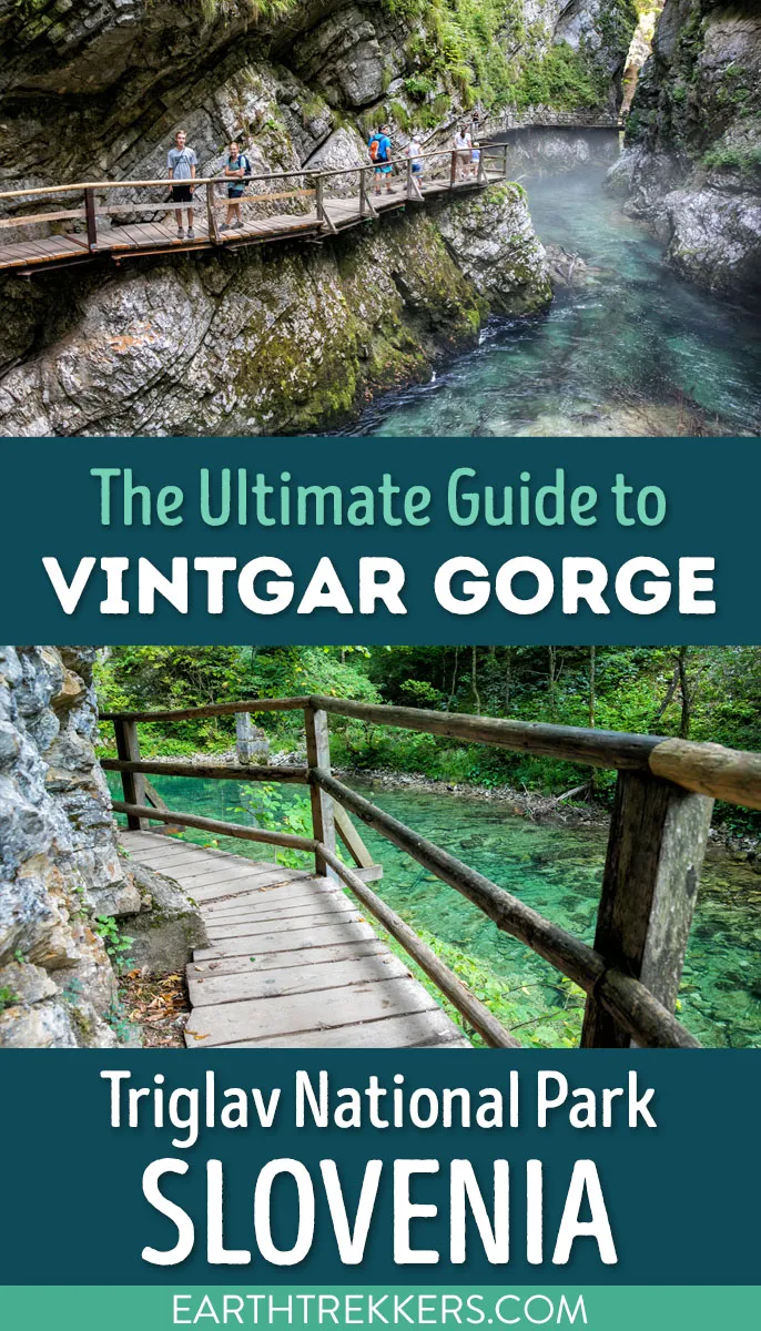 Ultimate Guide to visiting Vintgar Gorge in Triglav National Park, Lake Bled, Slovenia.
