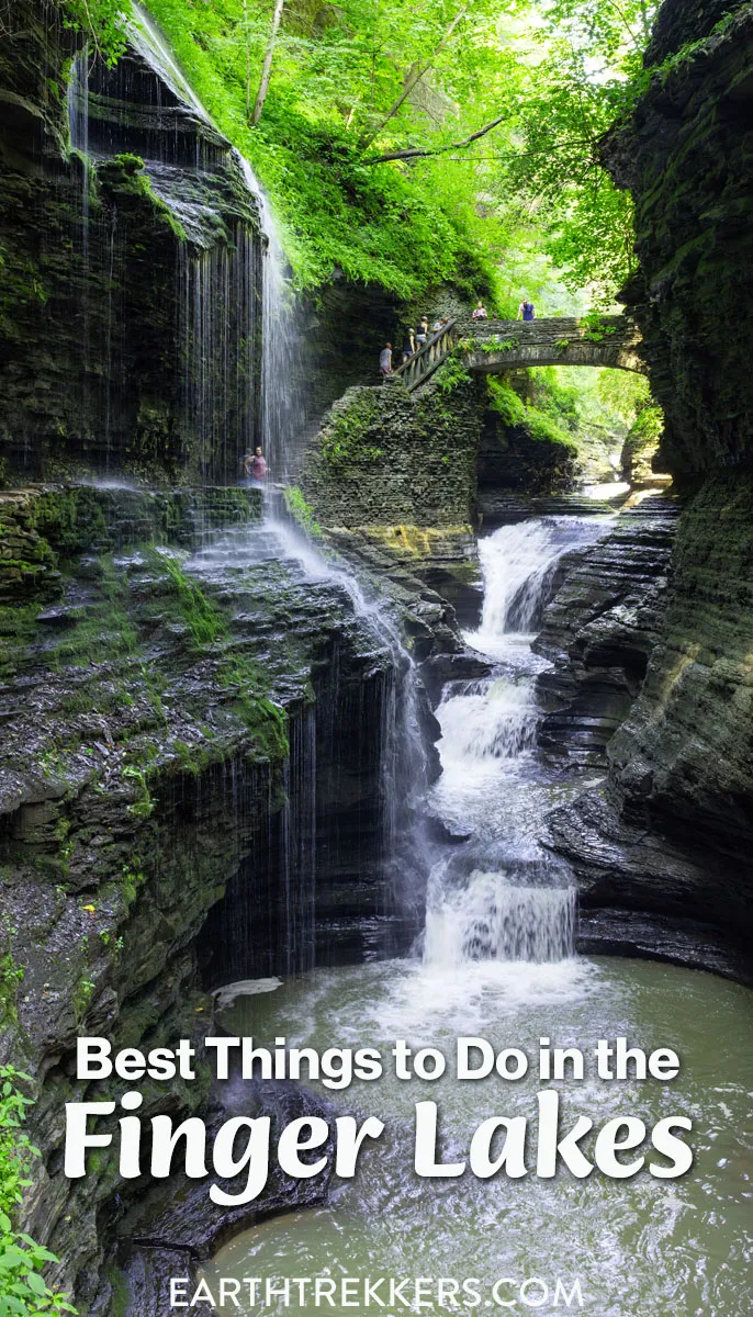 Best things to do in the Finger Lakes, New York State: Watkins Glen State Park, Ithaca, Geneva, and more.