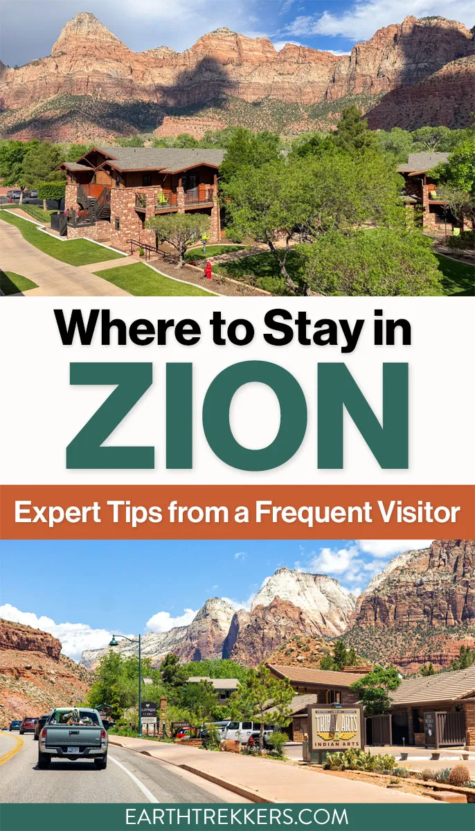 Best places to stay in Zion: Zion National Park, Springdale, Virgin, and East Zion, organized by budget.
