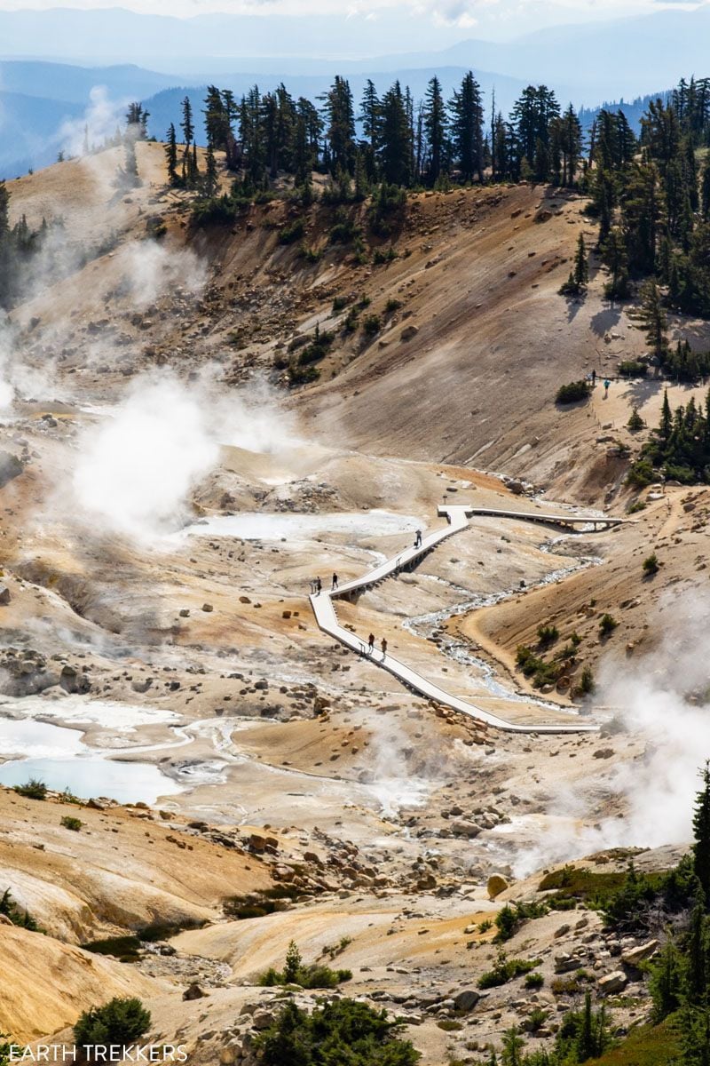 Bumpass Hell Overlook Trail
