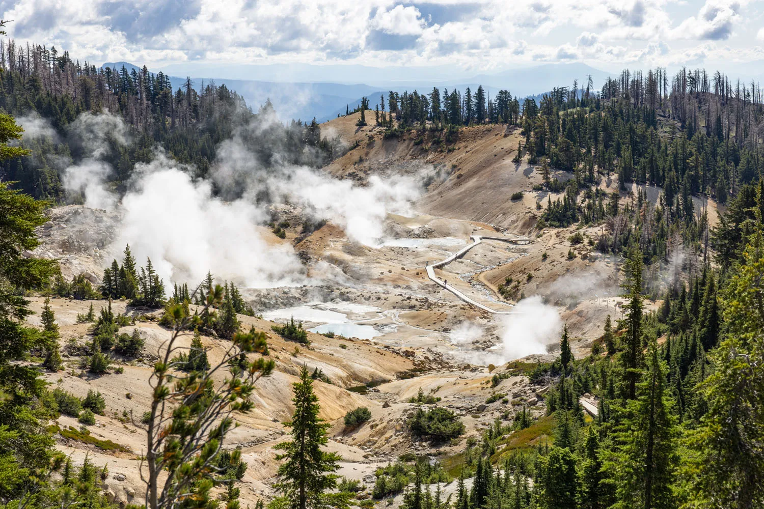 Bumpass Hell Overlook