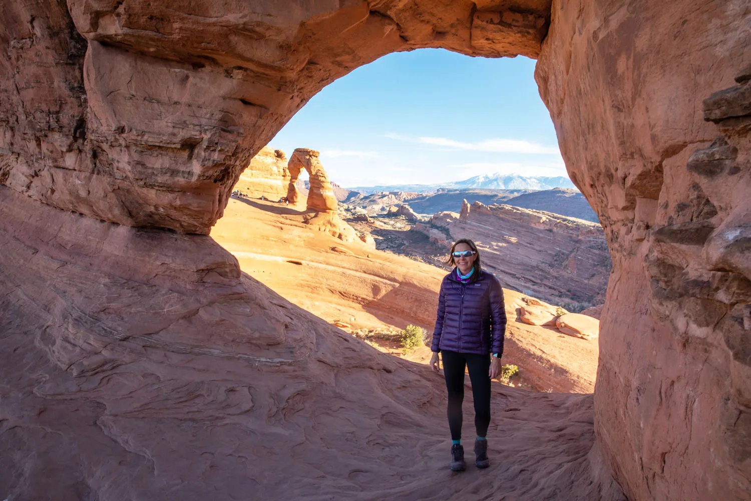 Julie in Arches National Park