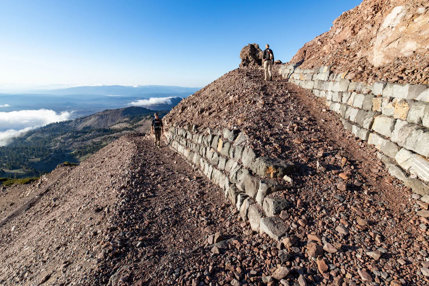 Lassen Peak Trail Switchback
