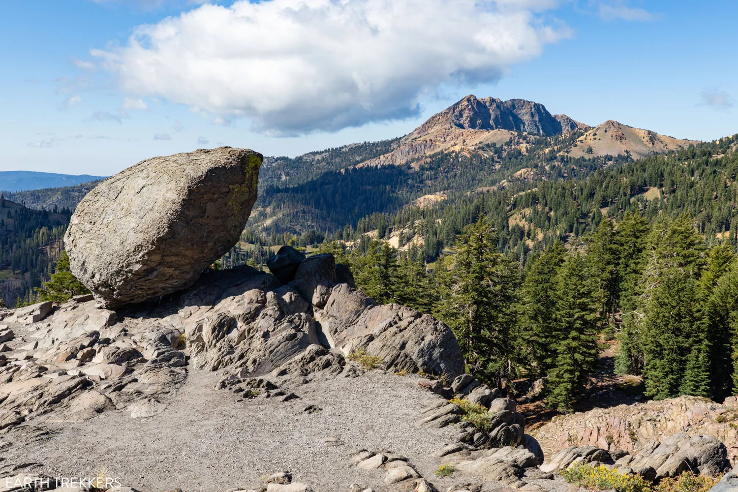 Lassen Volcanic Brokeoff Mountain
