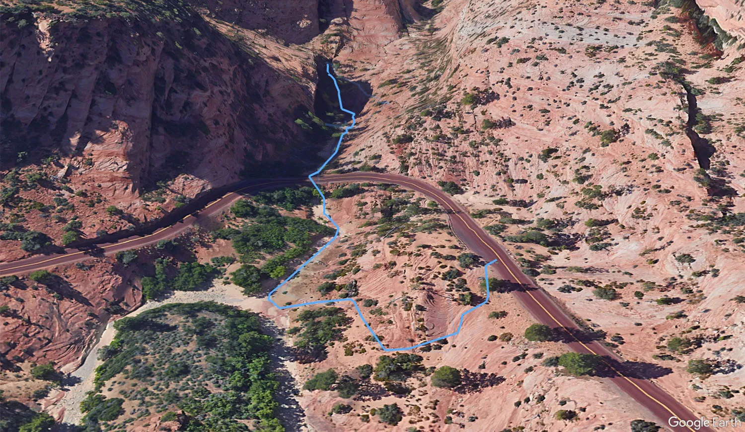 Petroglyphs Trail Map