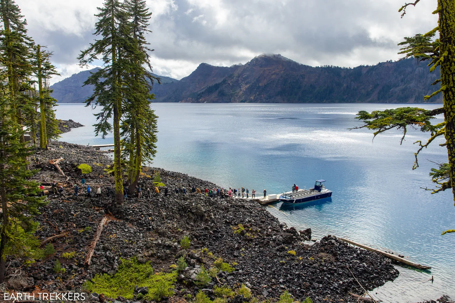 Wizard Island Boat Dock