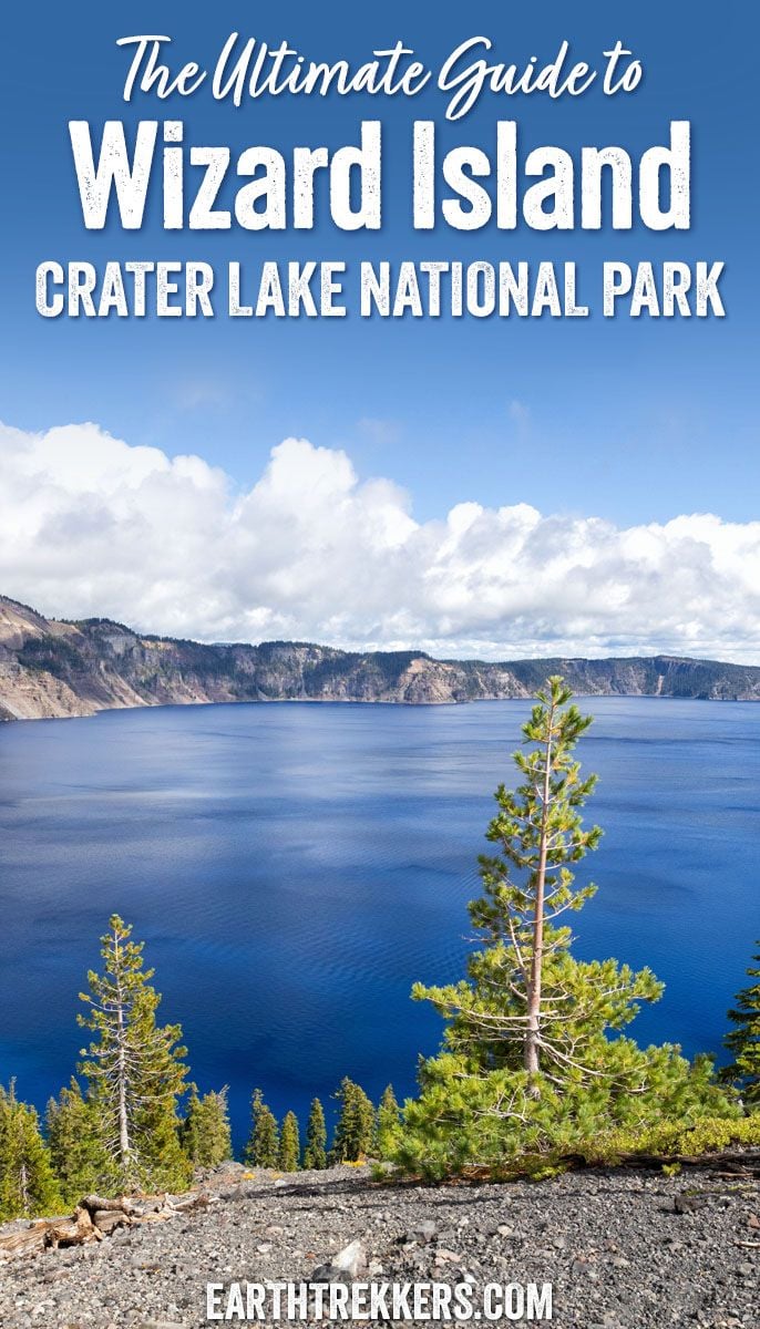 Wizard Island Crater Lake National Park Oregon