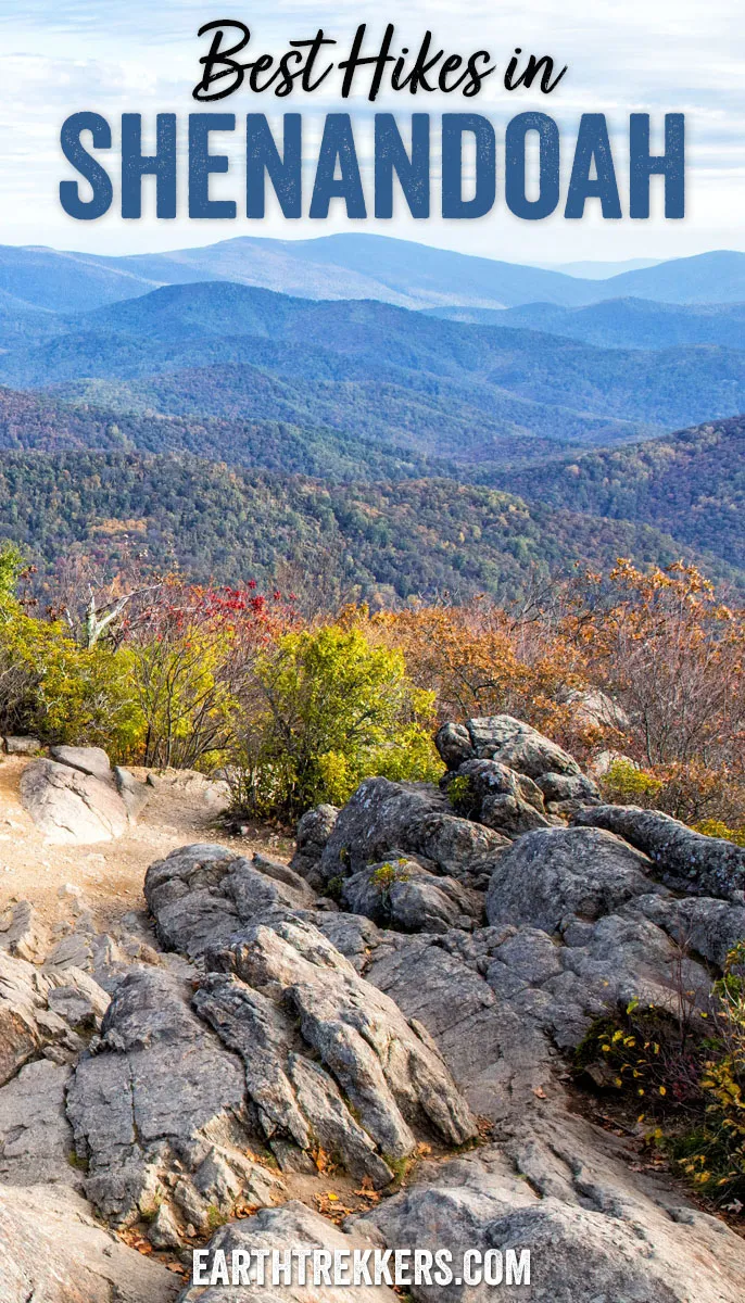 10 best hikes in Shenandoah National Park, including Old Rag, Bearfence, Hawksbill summit, Marys Rock, Stony Man, and more.