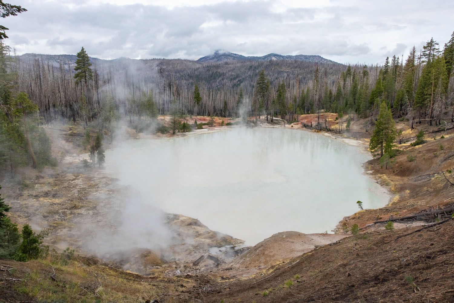 Boiling Lake Lassen Volcanic