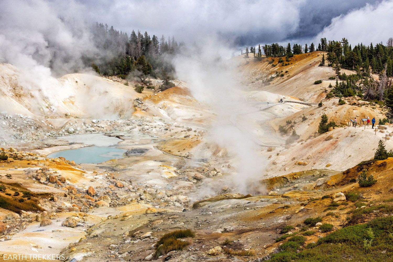 Bumpass Hell Lassen Volcanic