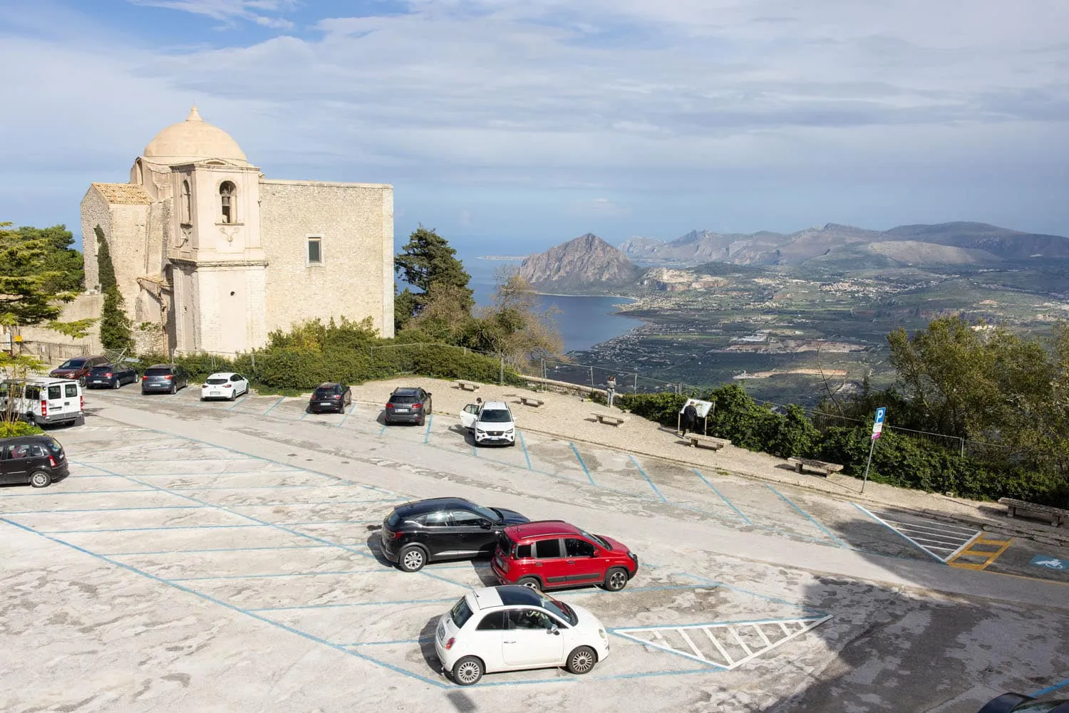 Erice Parking Lot