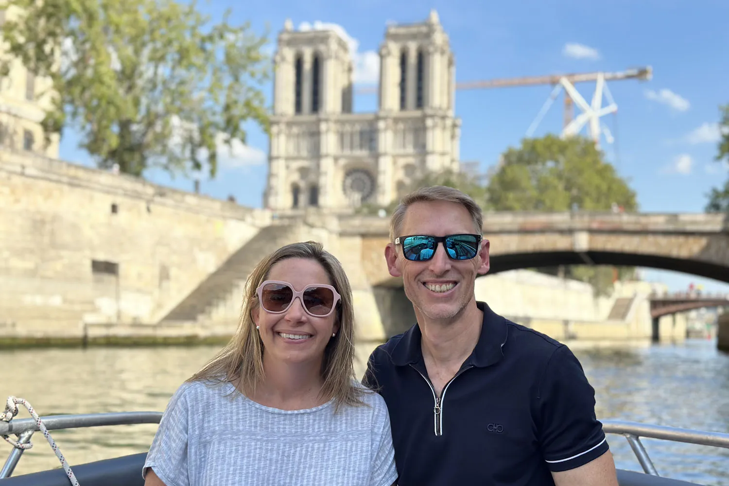 Julie and Tim in Paris