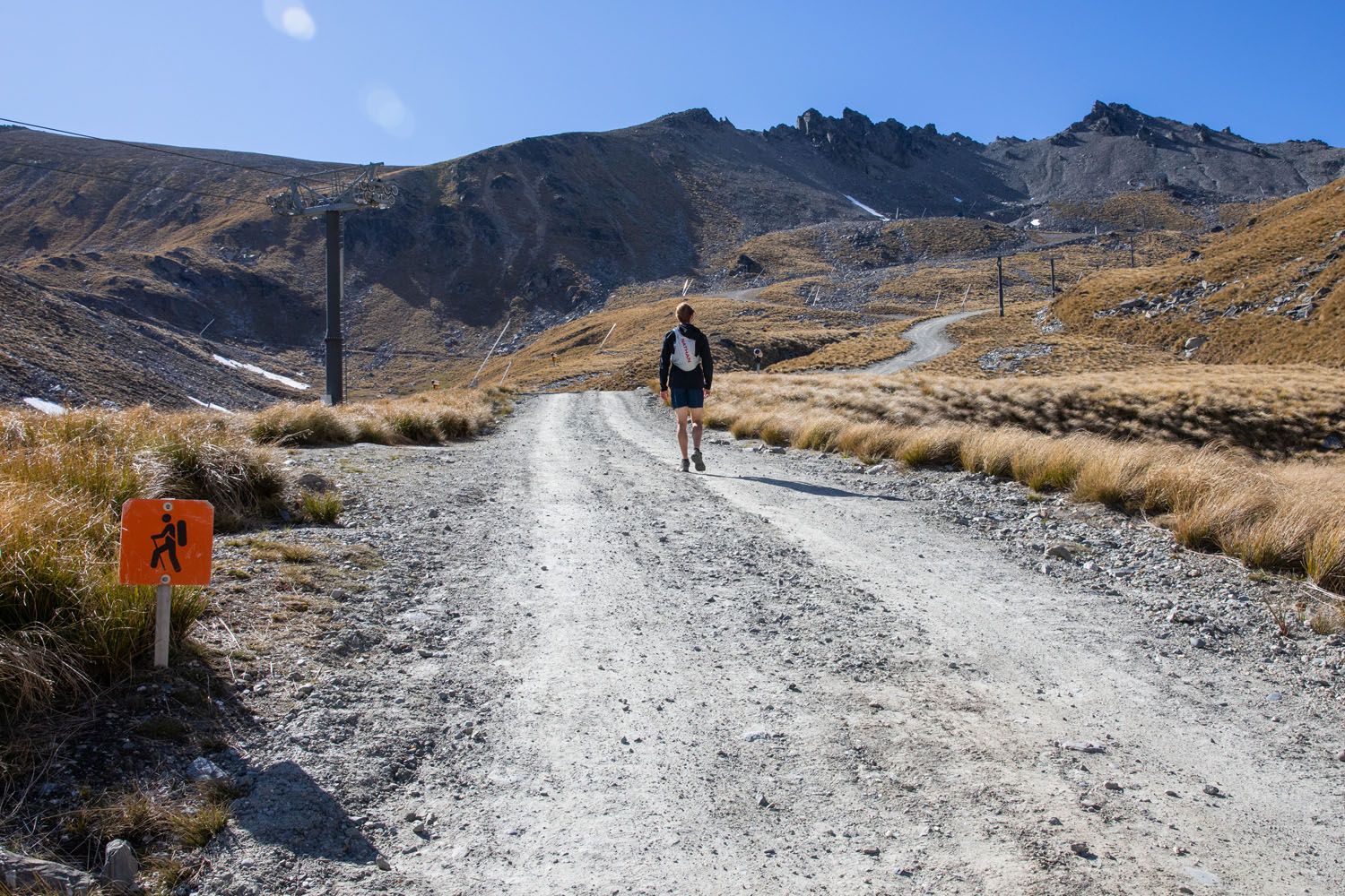 Lake Alta Trail Gravel Road