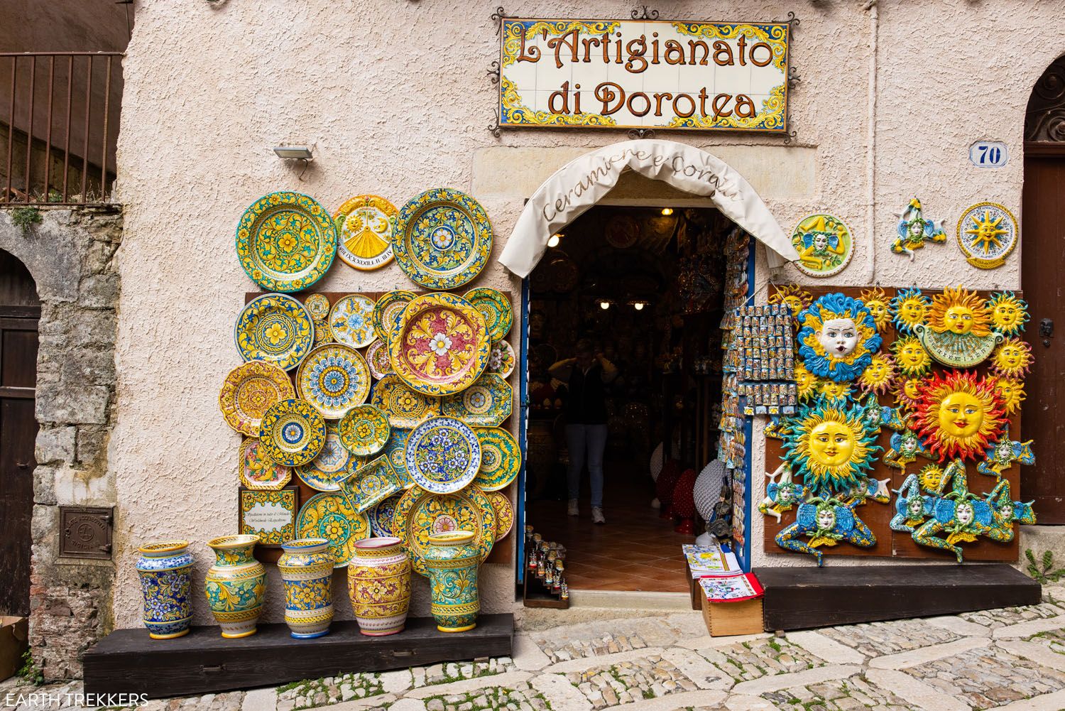 Shopping in Erice Sicily