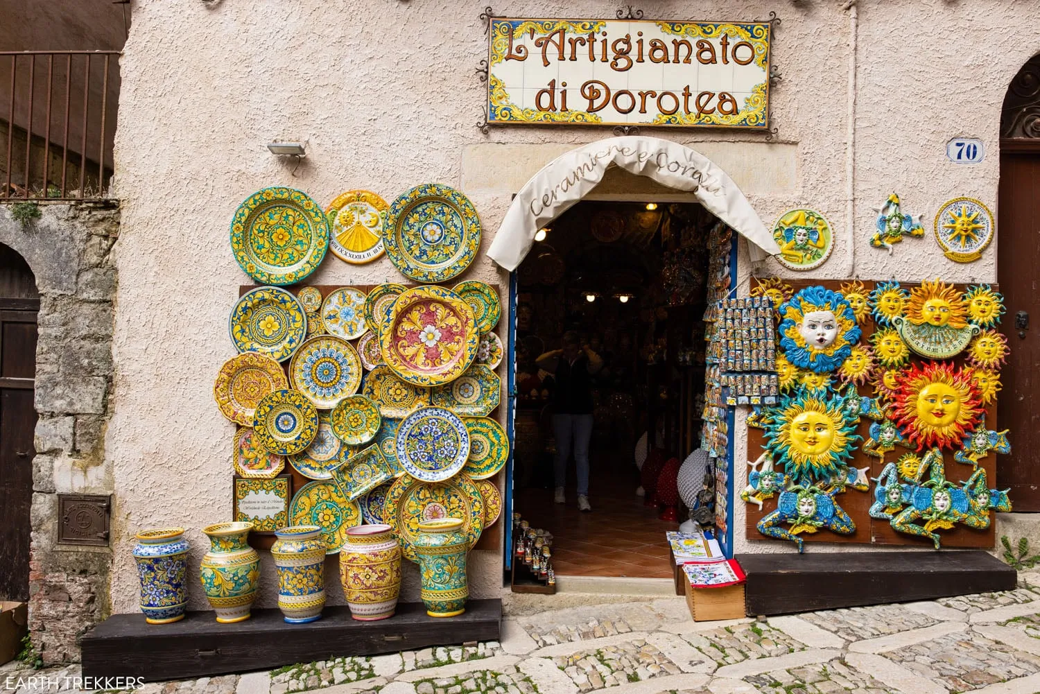 Shopping in Erice Sicily