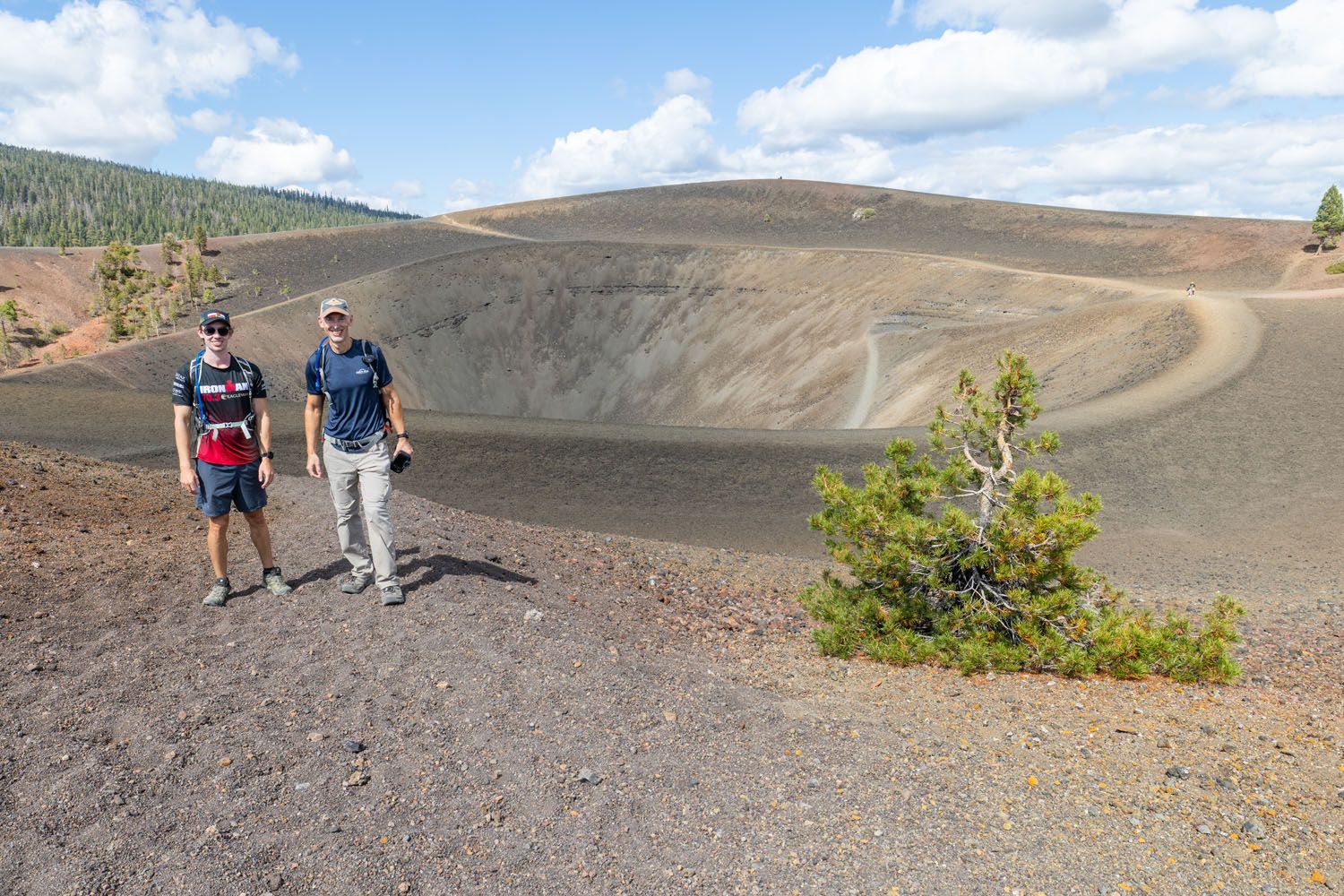 Tyler and Tim at Cinder Cone
