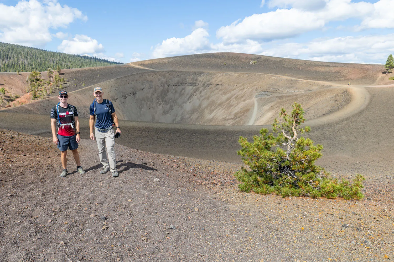 Tyler and Tim at Cinder Cone