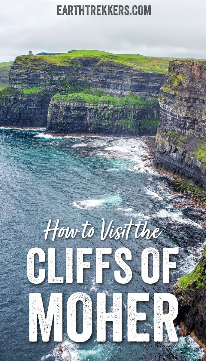 Cliffs of Moher, Ireland. How to hike the Cliffs of Moher from Doolin to Hags Head.