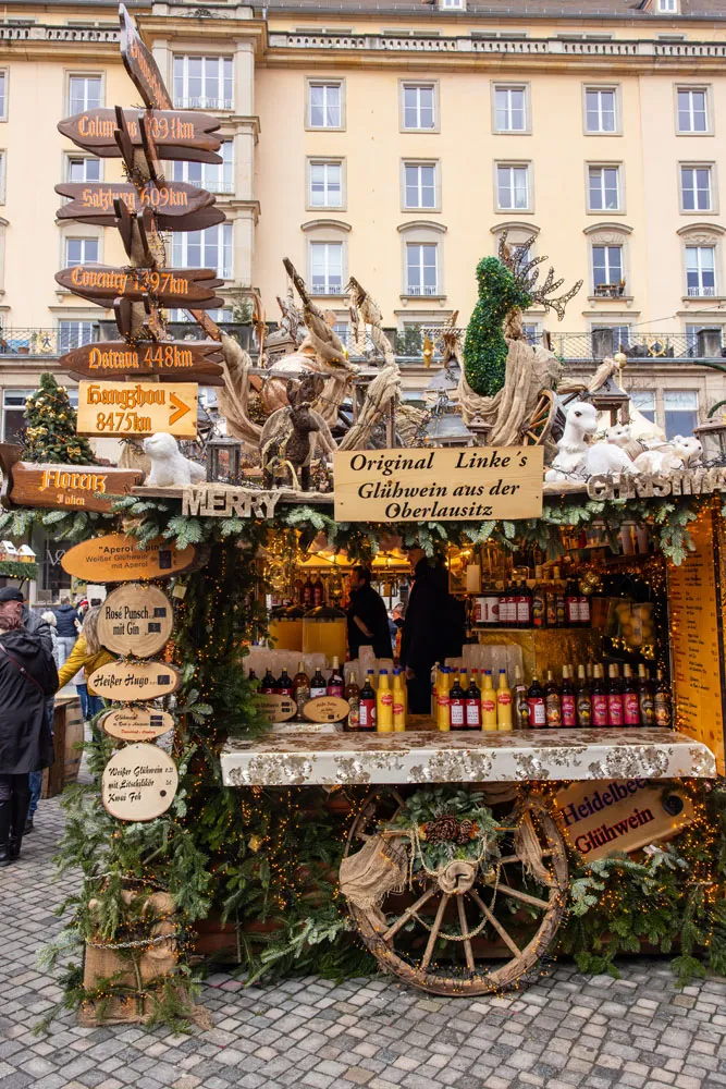Christmas Stall Dresden Germany