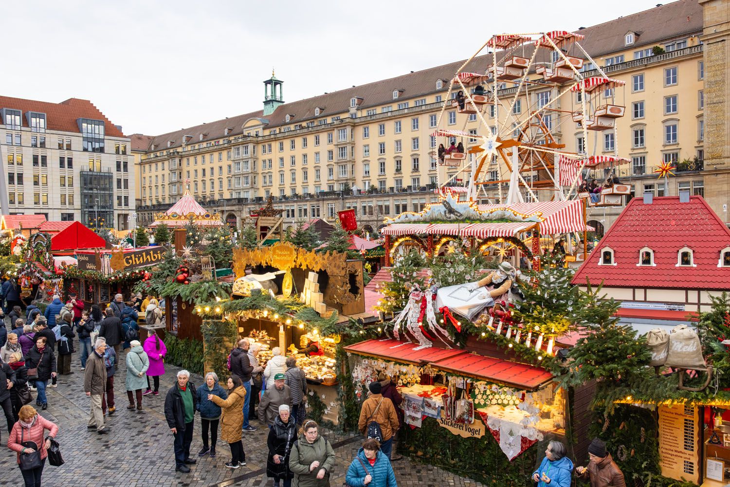 Dresden Christmas Market Daytime